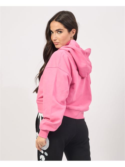 Sweat-shirt court femme ? c?tes DISCLAIMER | 24IDS54658ROSA BUBBLE-ST.ROSA BUBBLE